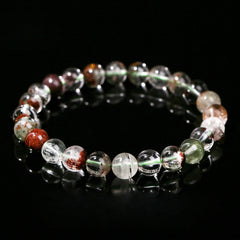 Green Phantom Quartz Wealth Bowl Bracelet