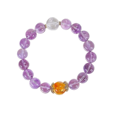 Purple Azeztulite Wisdom Bracelet