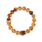 Tiger's Eye Rutilated Quartz Melody Stone Bracelet