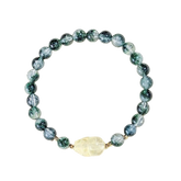 Wealth Guardian Green Phantom Quartz Bracelet