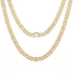 Single Row Zircon Hip Hop Necklace