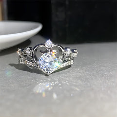 Crown Muse Fairy Diamond Ring