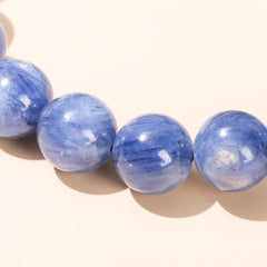 Natural Brazilian kyanite bracelet