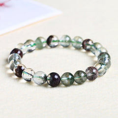 Green Phantom Quartz Wealth Bowl Bracelet