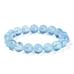 Natural Ice Blue Aquamarine Bracelet