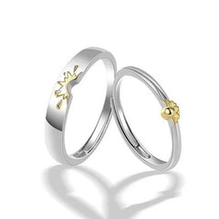 Sunflower Couple Ring