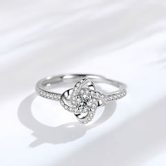 Simple Full Diamond Ring