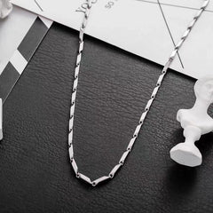 Rhombus Titanium Steel Necklace