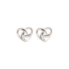 Interwoven Love Stud Earrings