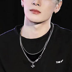 Double Layer Hip Hop Necklace