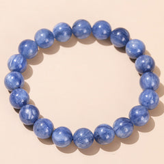 Natural Brazilian kyanite bracelet