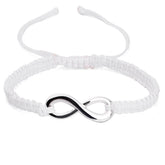 imple 8-Character Braided Adjustable Bracelet