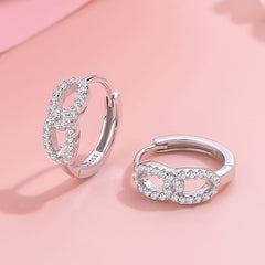 8-Shaped Simple Versatile Earrings