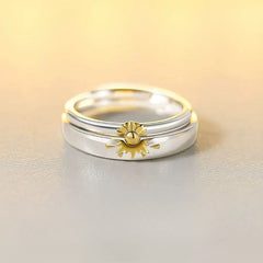 Sunflower Couple Ring