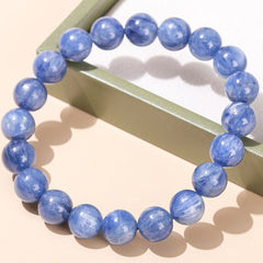 Natural Brazilian kyanite bracelet
