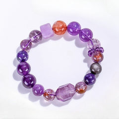 Bolivian Amethyst Multi-Stone Bracelet