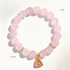 Rose Quartus Love Bracelet