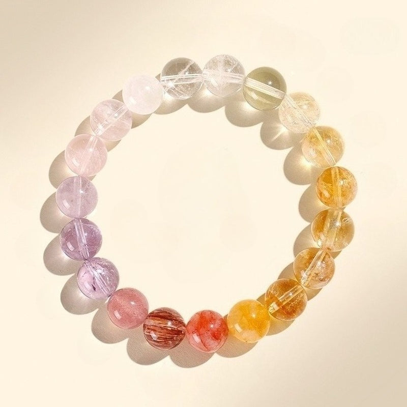 Wealth & Wisdom Clear Quartz Bracelet