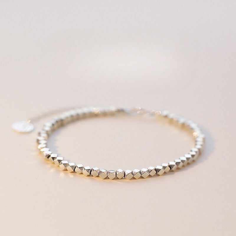 Broken silver bracelet