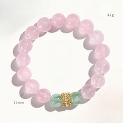 Rose Quartus Love Bracelet