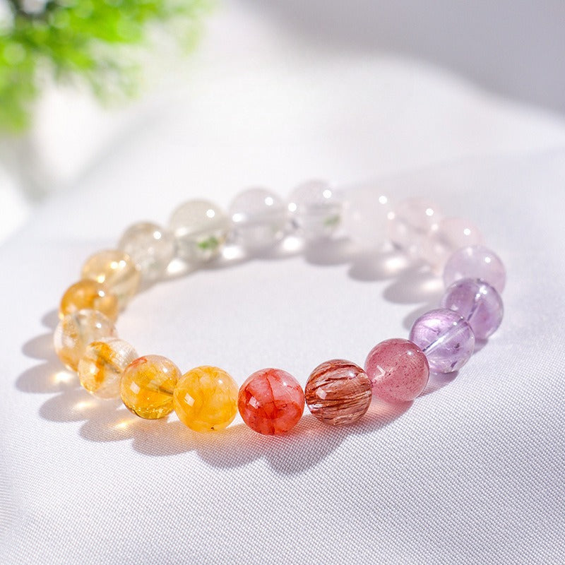 Wealth & Wisdom Clear Quartz Bracelet