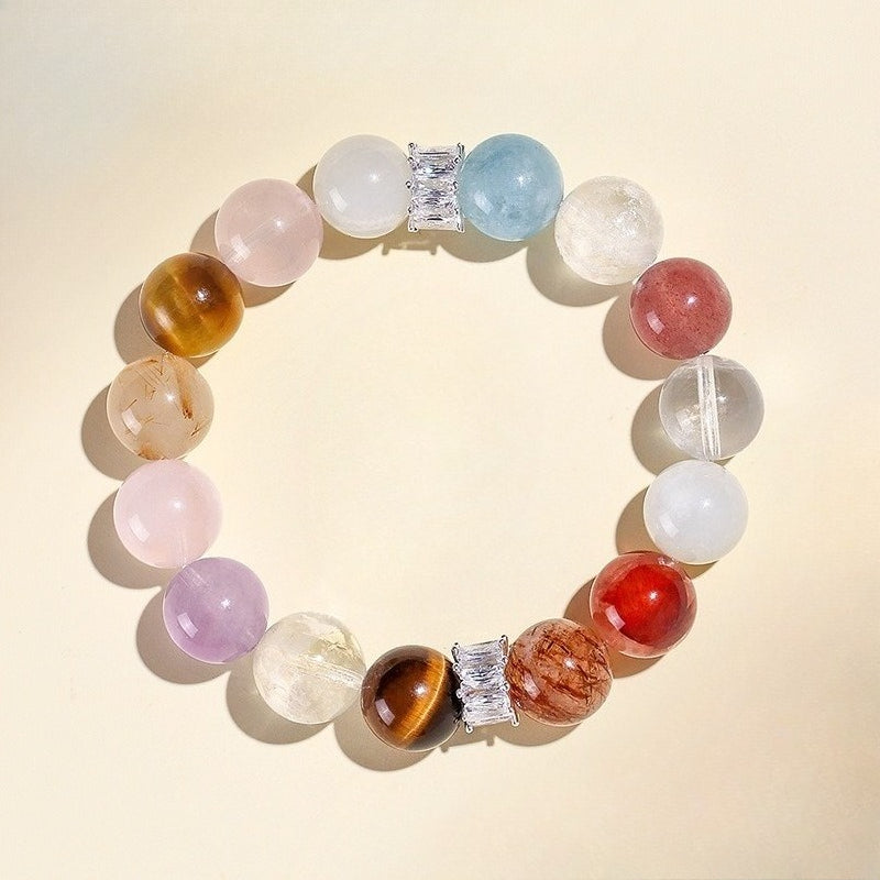 Natural Golden Tiger Eye Wealth Crystal Bracelet