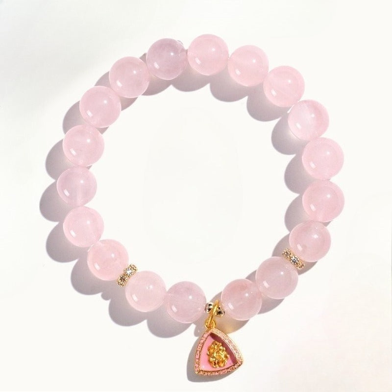 Rose Quartus Love Bracelet