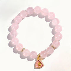 Rose Quartus Love Bracelet