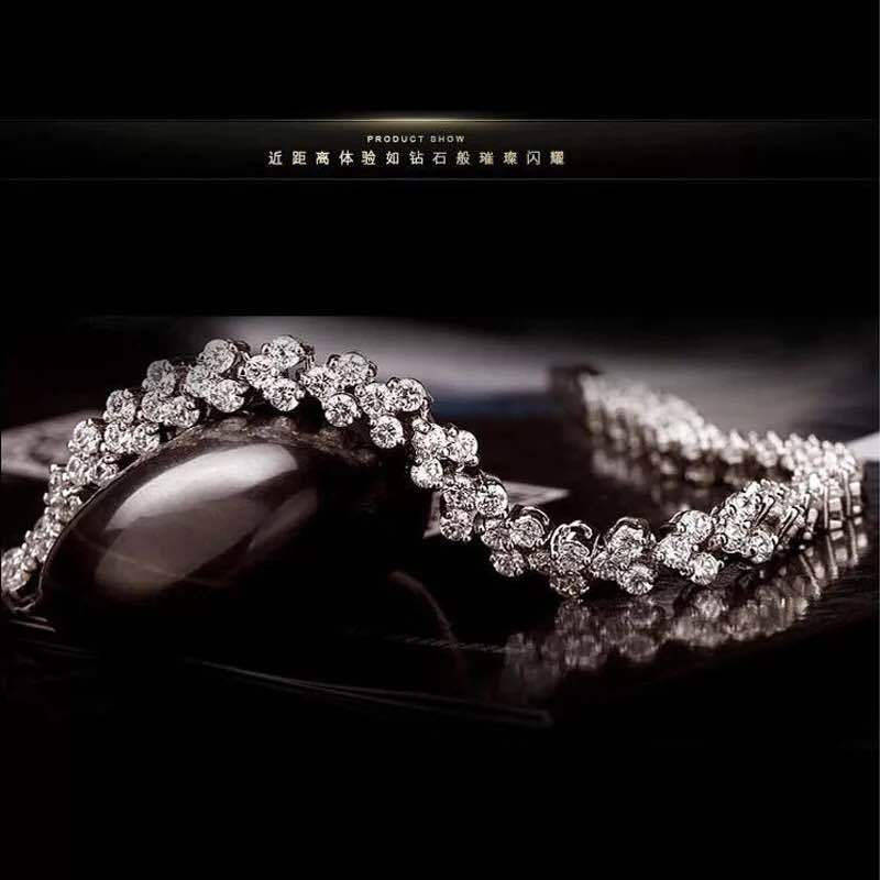 Super flash full diamond bracelet