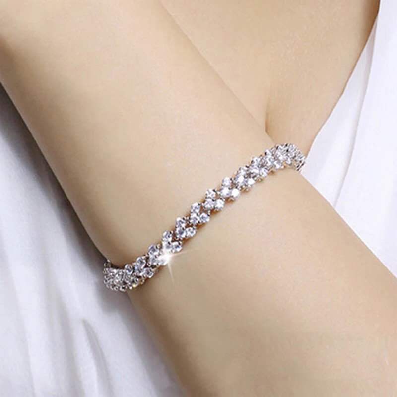 Super flash full diamond bracelet