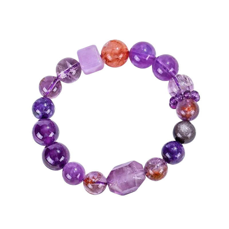 Bolivian Amethyst Multi-Stone Bracelet