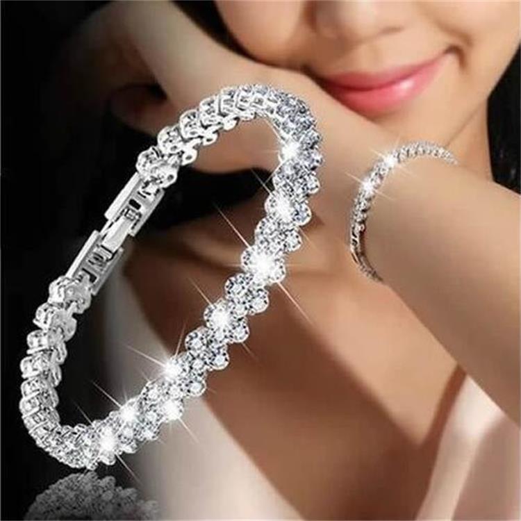 Super flash full diamond bracelet