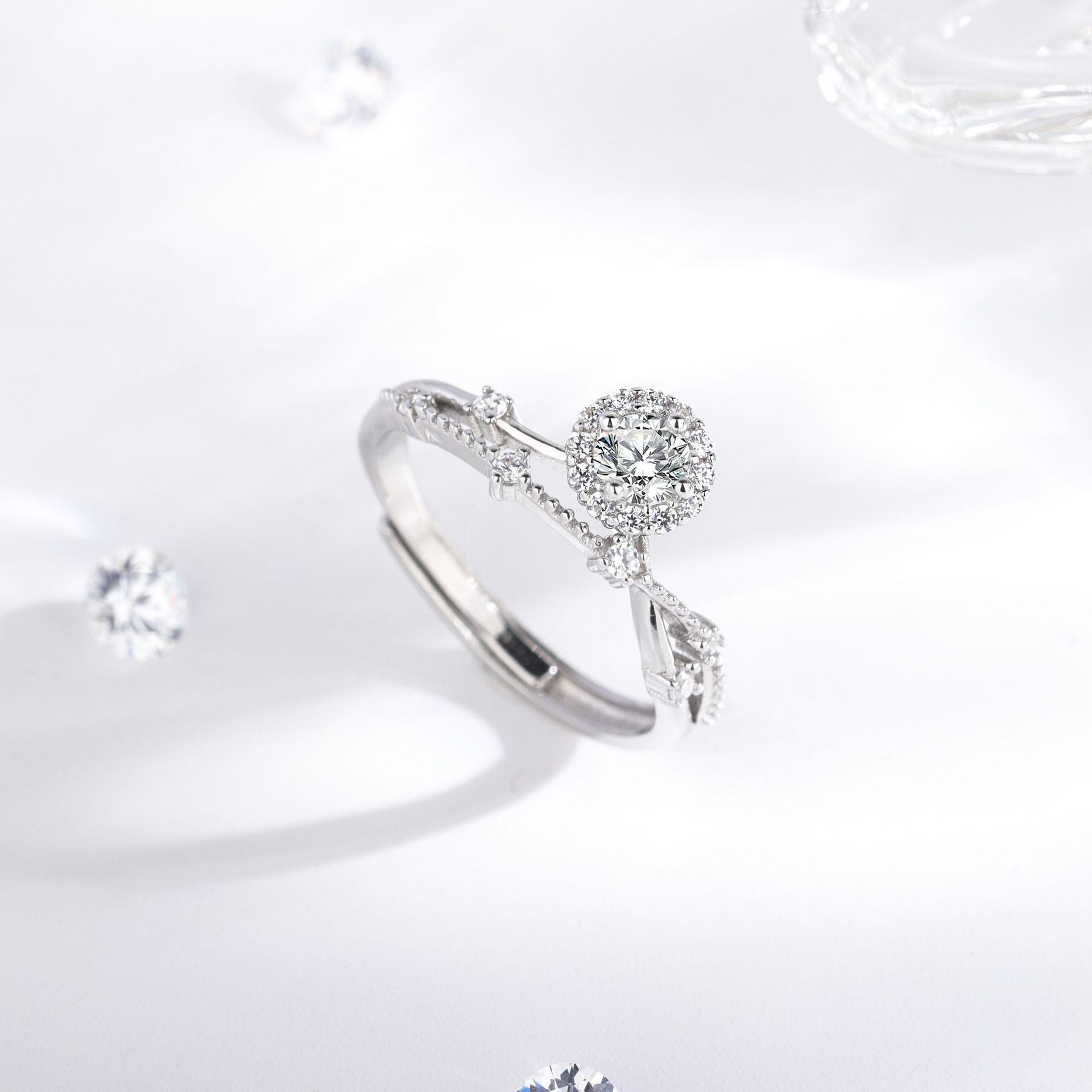 Big Dipper Diamond Ring