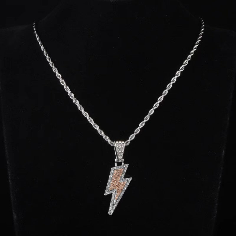 Personalized Versatile Lightning Men's Necklace