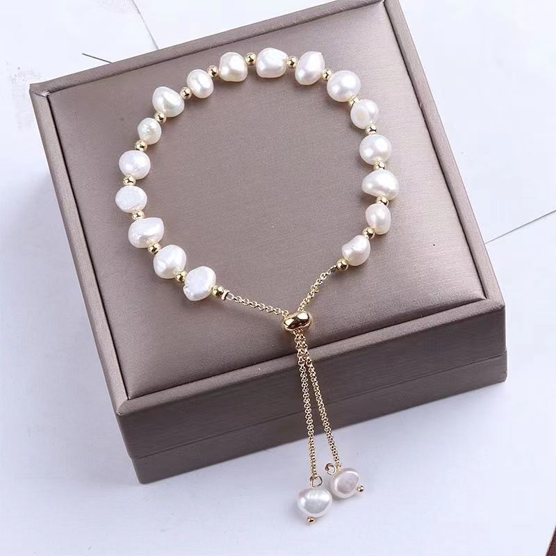 Vintage Baroque Special-Shaped Pearl Bracelet