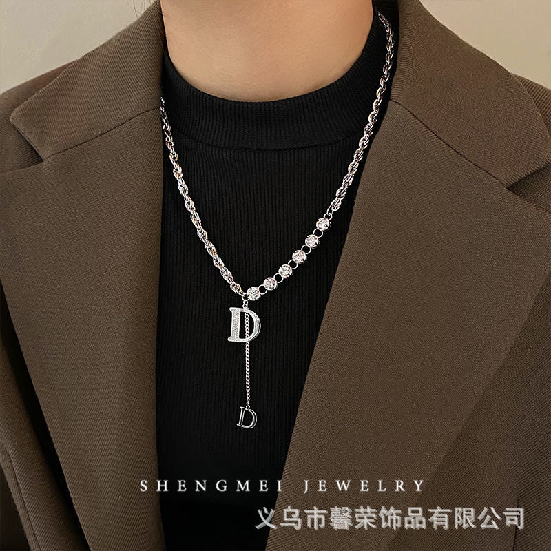 Letter D necklace