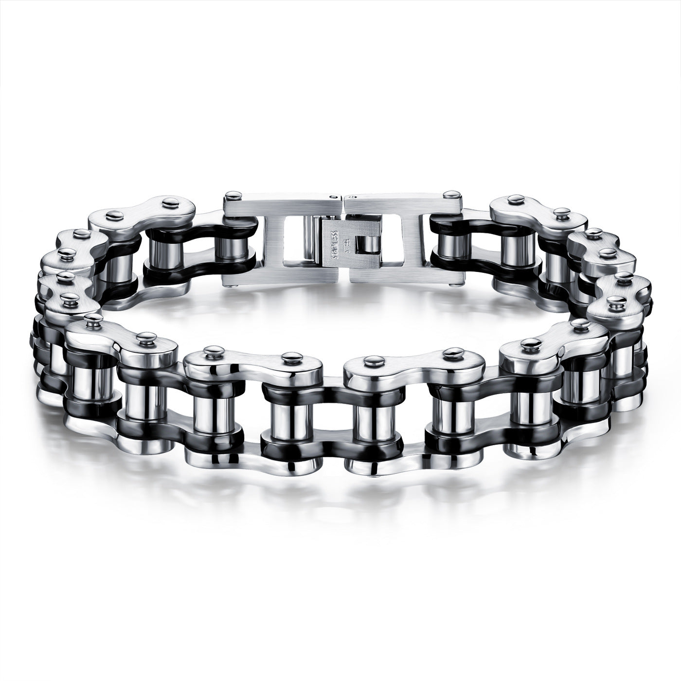 Rock personality locomotive chain bracelet