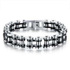 Rock personality locomotive chain bracelet