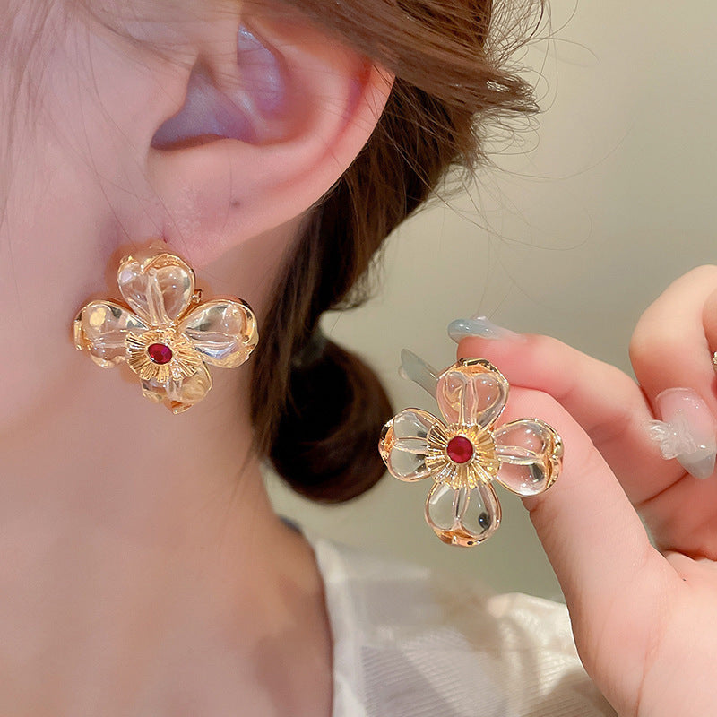 Light Luxury Court Style Stud Earrings