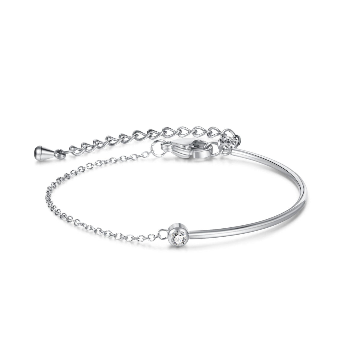 Simple Light Luxury Zircon Bracelet