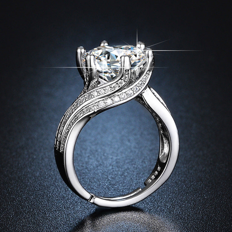 5 Carat Pigeon Egg Diamond Ring