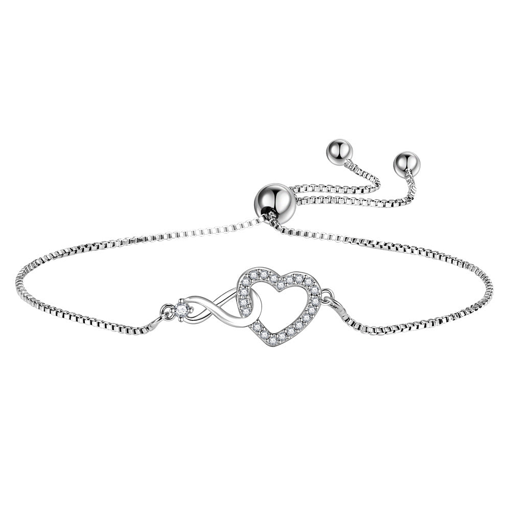 Creative love ring bracelet