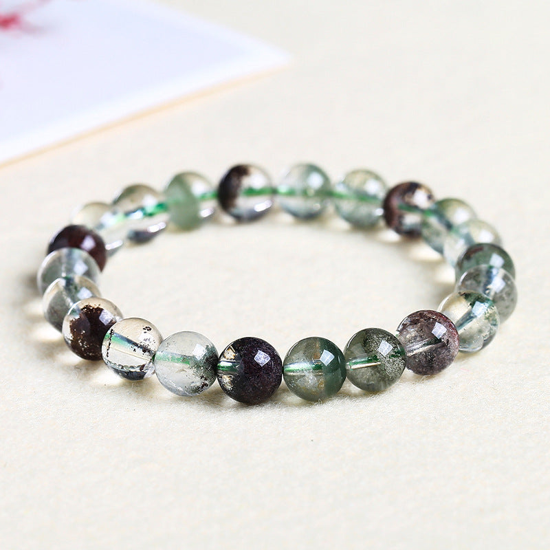 Green Phantom Quartz Wealth Bowl Bracelet