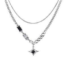 Double Layer Hip Hop Necklace
