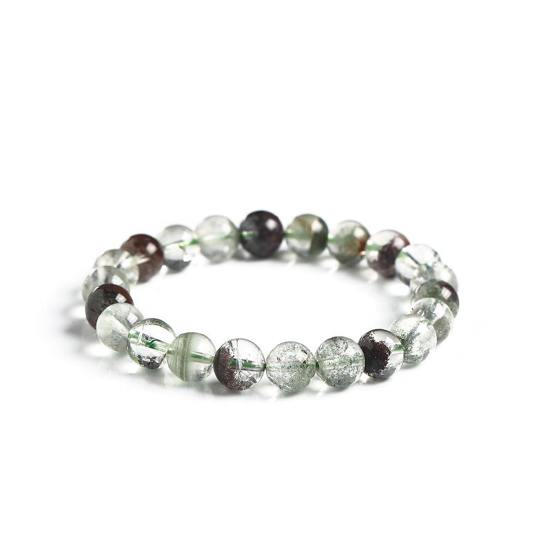Green Phantom Quartz Wealth Bowl Bracelet