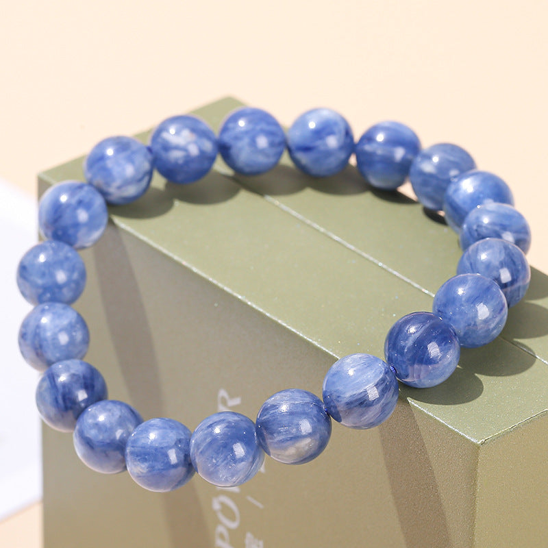 Natural Brazilian kyanite bracelet