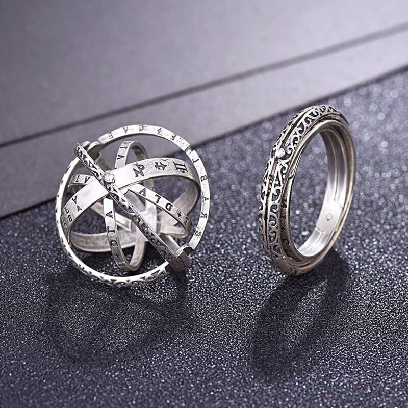 Anamorphic Astronomical Ball Ring