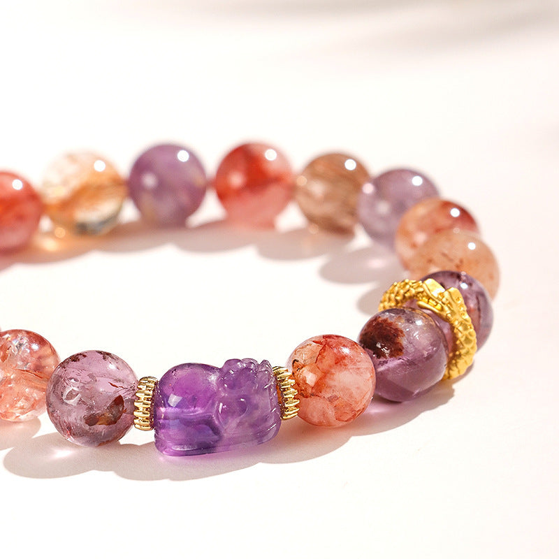 Premium Dragon Pixiu Crystal Bracelet