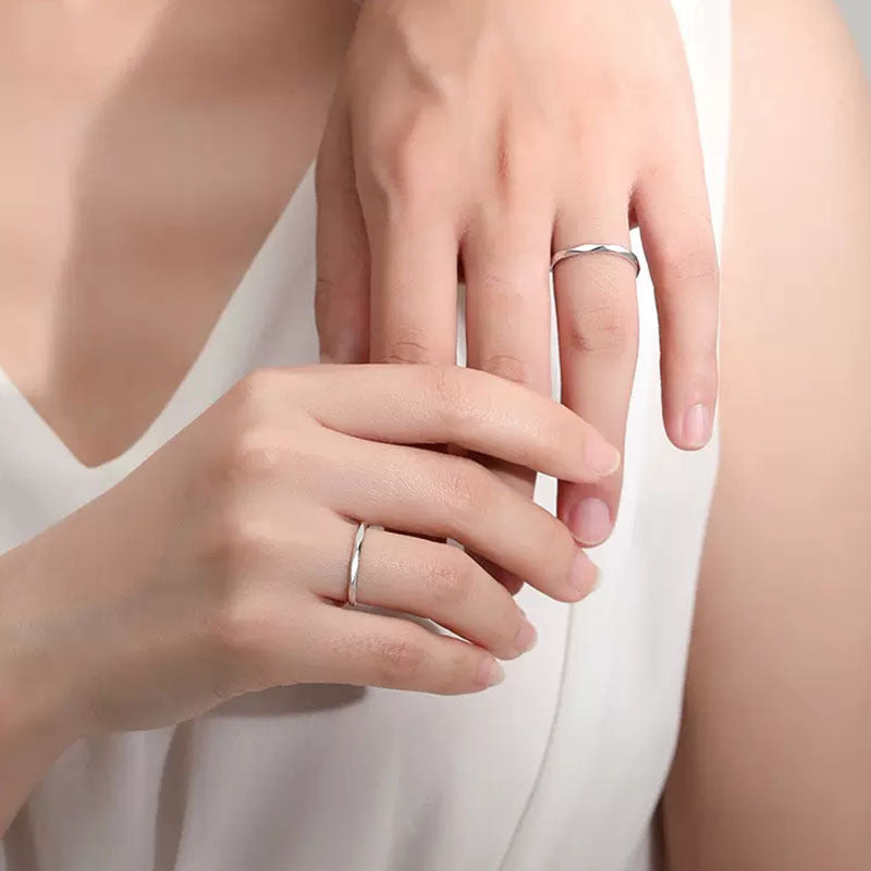 Long-Distance Love Couple Ring