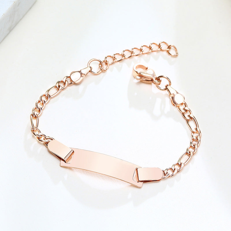 Blank bend card adjustable bracelet